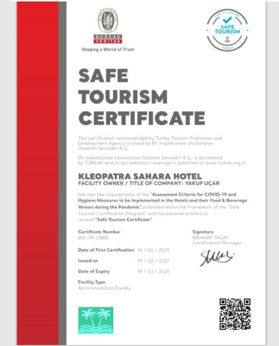 Kleopatra Sahara Hotel Αλάνια Εξωτερικό φωτογραφία